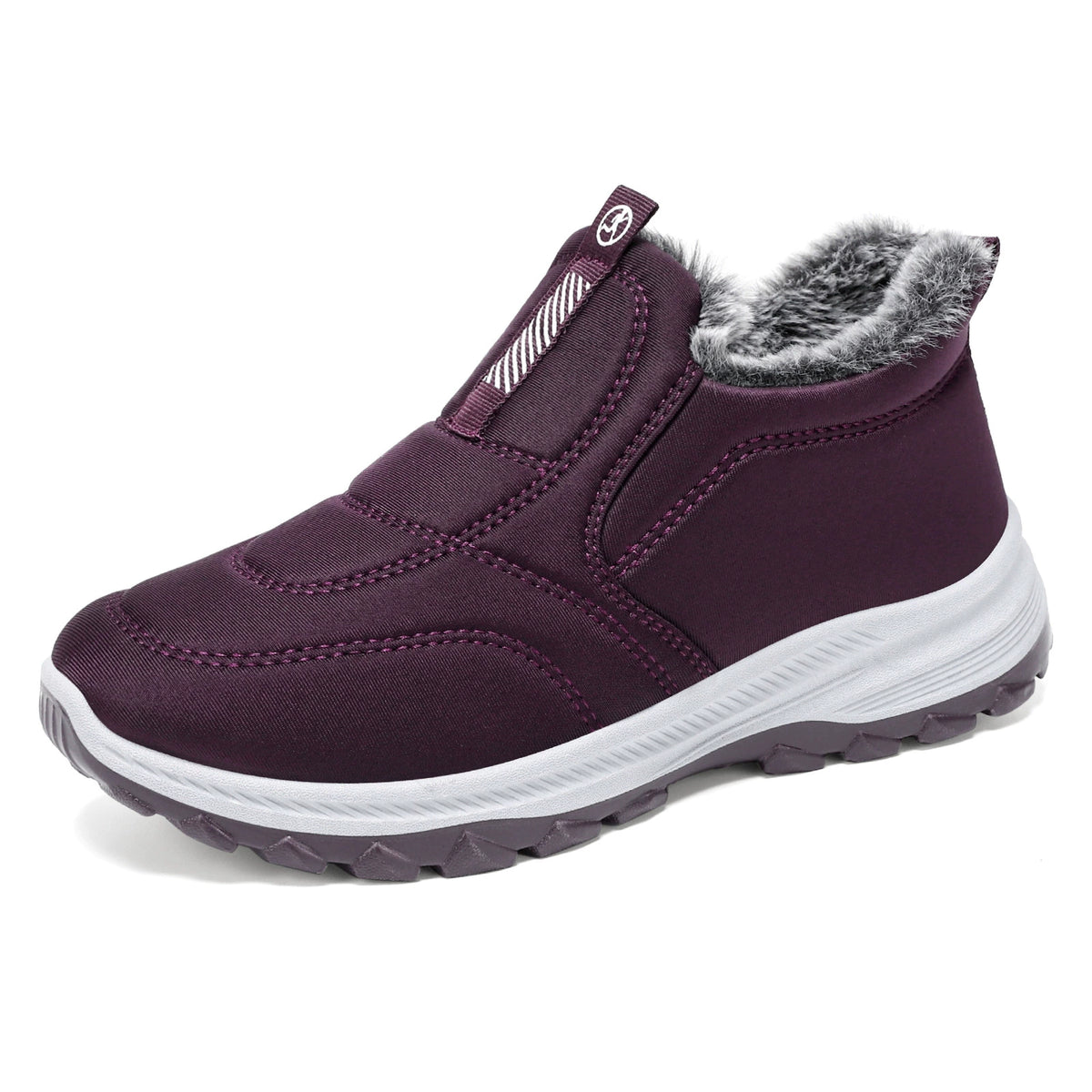 2026 New Arrival – Women’s Warm Fur-Lined Snow Boots | Lightweight Waterproof Slip-On Ankle Boots for Fall & Winter