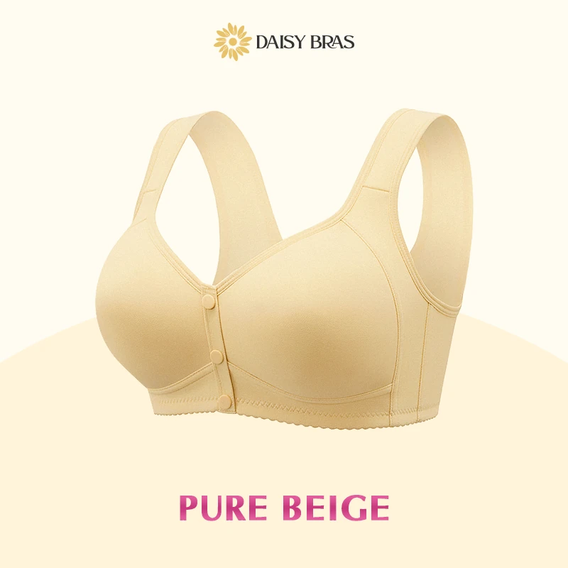 Daisy Bra - LAST DAY 80% OFF - Comfortable & Convenient Front Button Bra