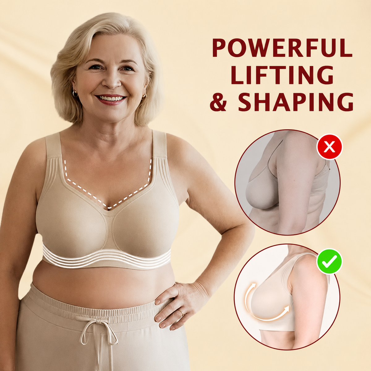 LAST DAY SALE 70% OFF - Super firming Wirefree Bra