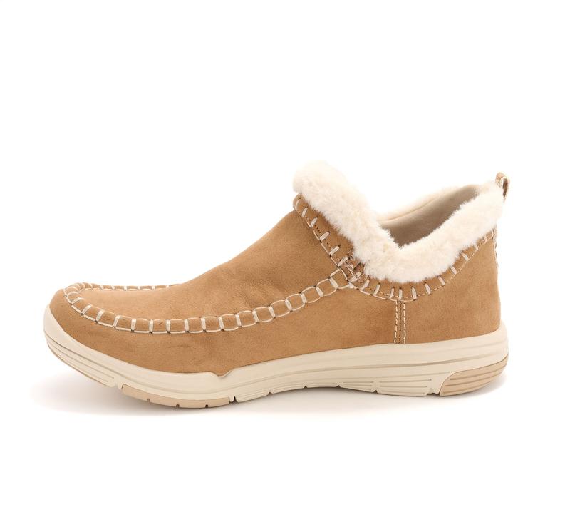 Women’s Fleece-Lined Winter Slip-On Shoes – Warm & Comfortable