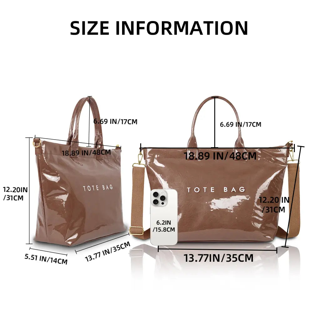 Women's Elegant Commuter Everyday Tote Bag
