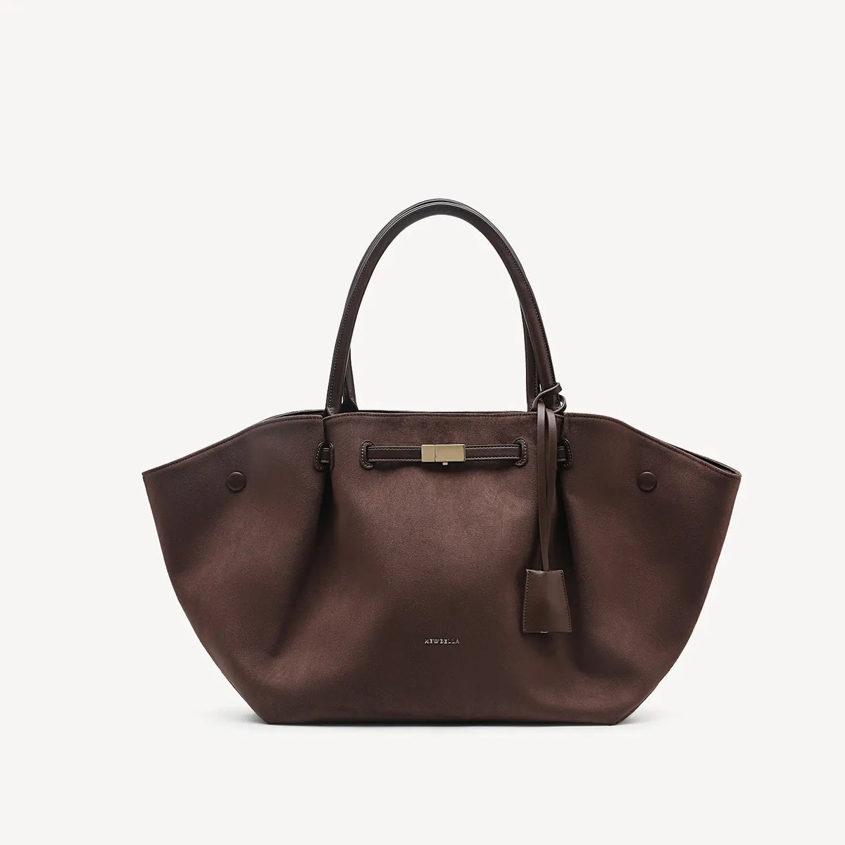 NEWBELLA Marella M Collapsible PU Leather Tote Bag