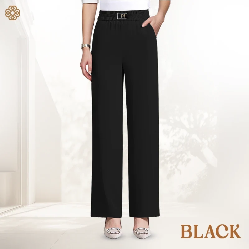GlamorEase - Perfect Drape High Rise Pull-On Stretch Pants