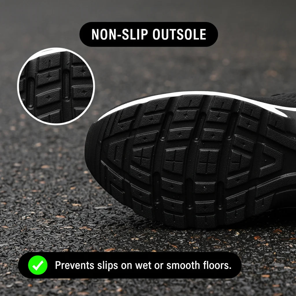 Homeveloa™ Pro — 12-Hour Shift Shoes for All-Day Foot, Knee & Back Pain Relief