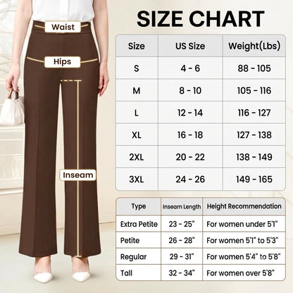LinenGlam - LAST DAY 70% OFF - Women's All-Season Wide Leg Pants