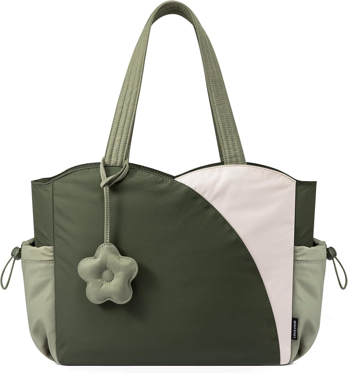 Quilted Puffer Work Tote Bag