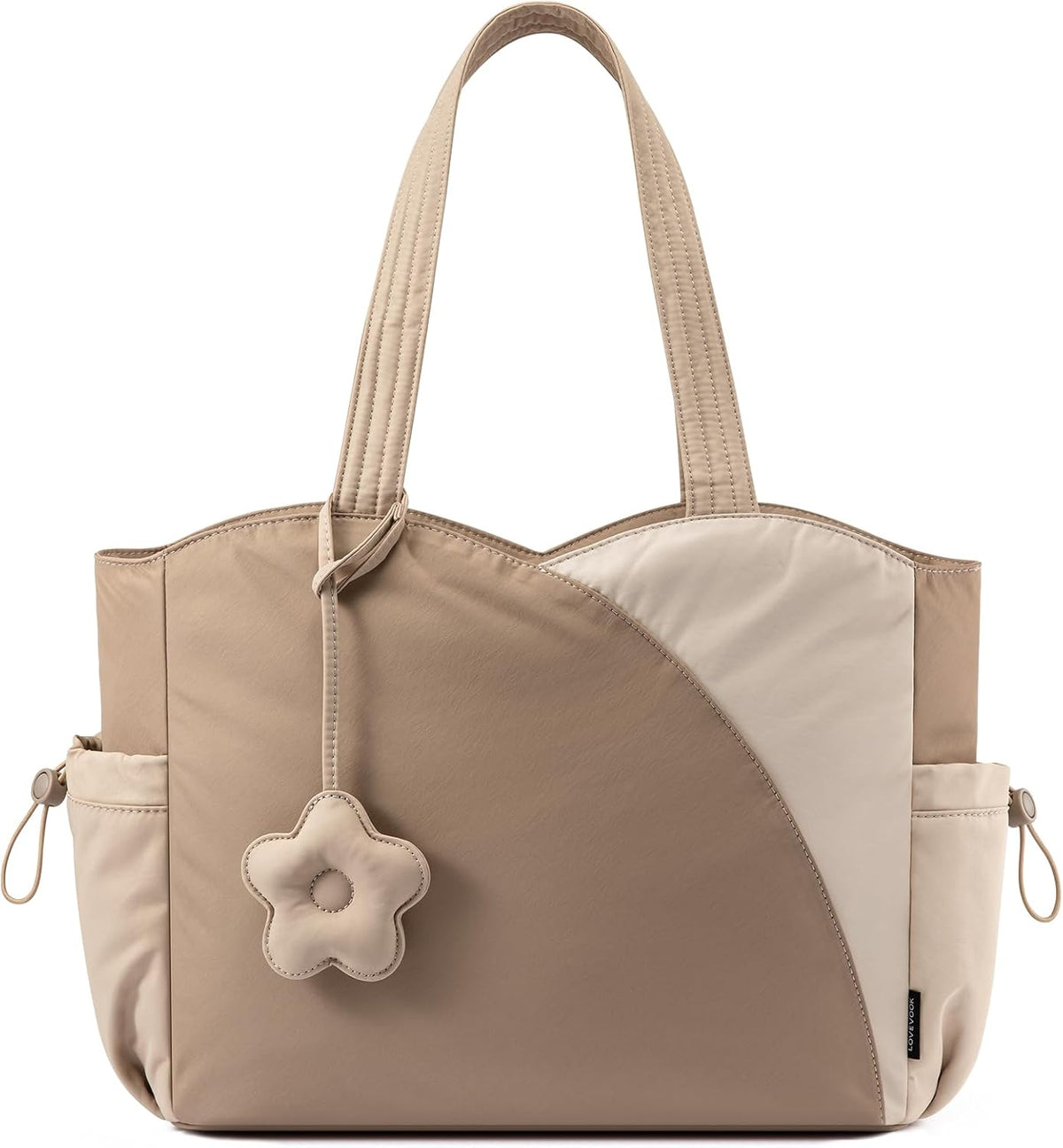 Quilted Puffer Work Tote Bag