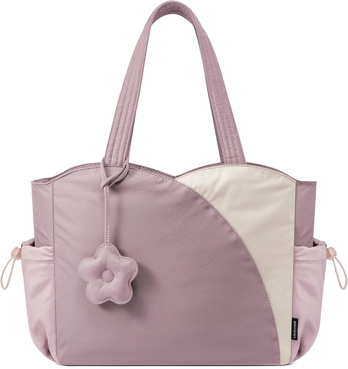 Quilted Puffer Work Tote Bag