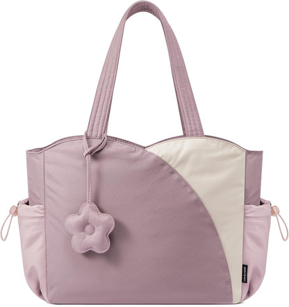 Quilted Puffer Work Tote Bag