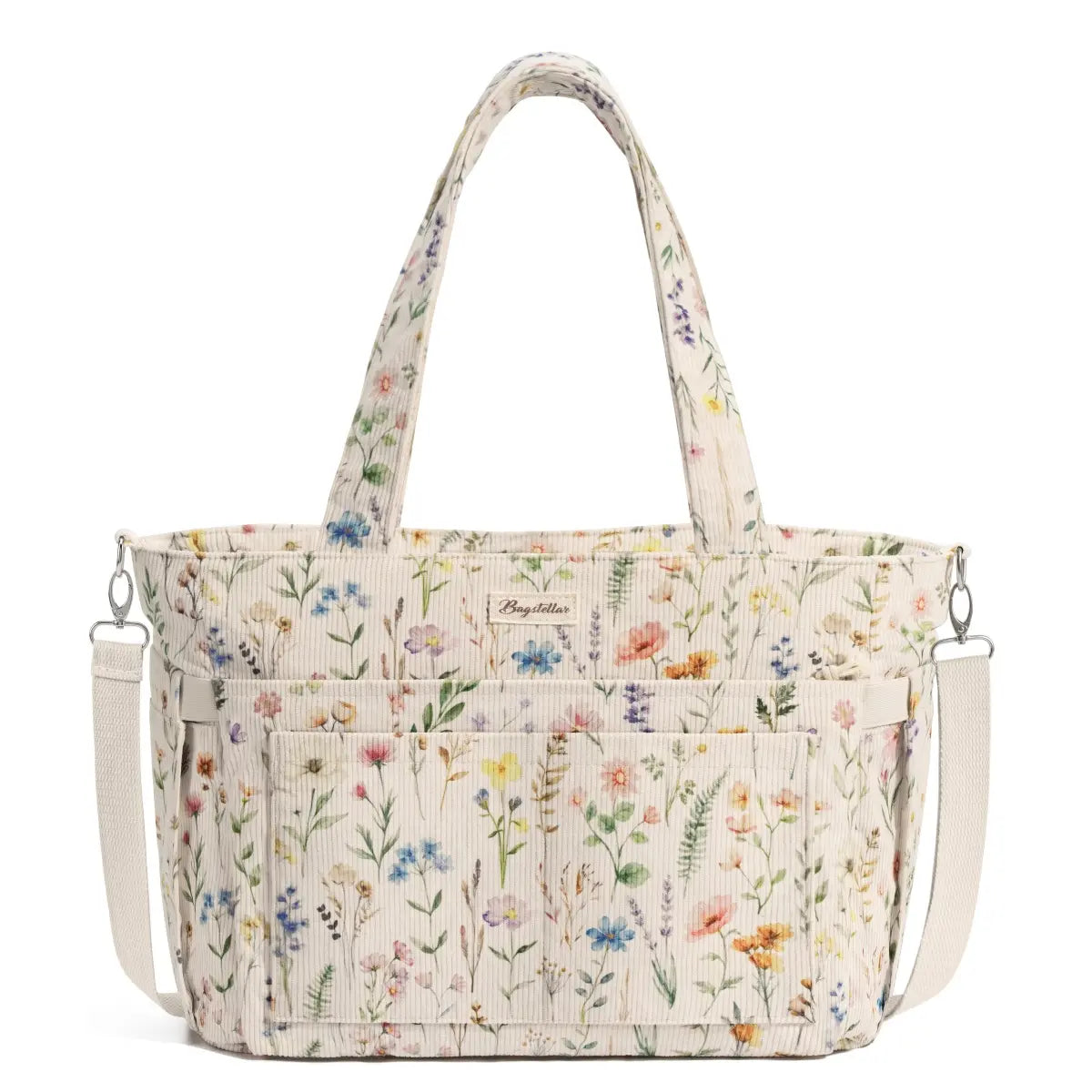 LeodoBag Women's Corduroy Laptop Work Tote