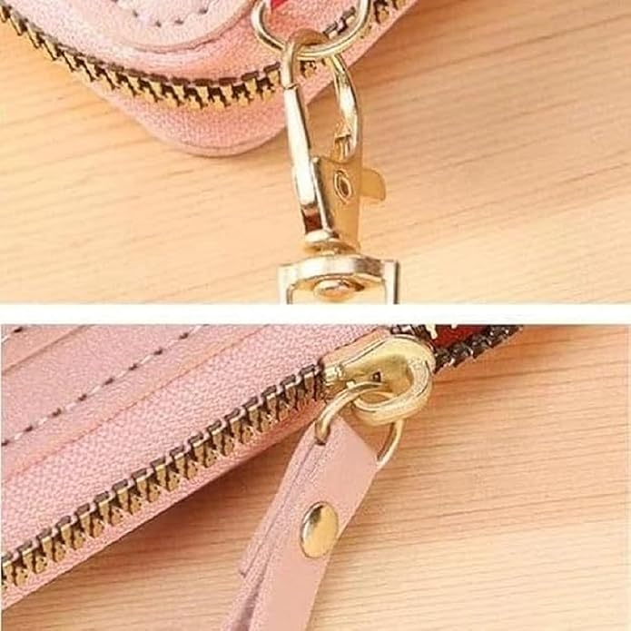 ChicTouch Crossbody Phone Purse – Leather Sling Bag with Touchscreen Pocket & Card Slots