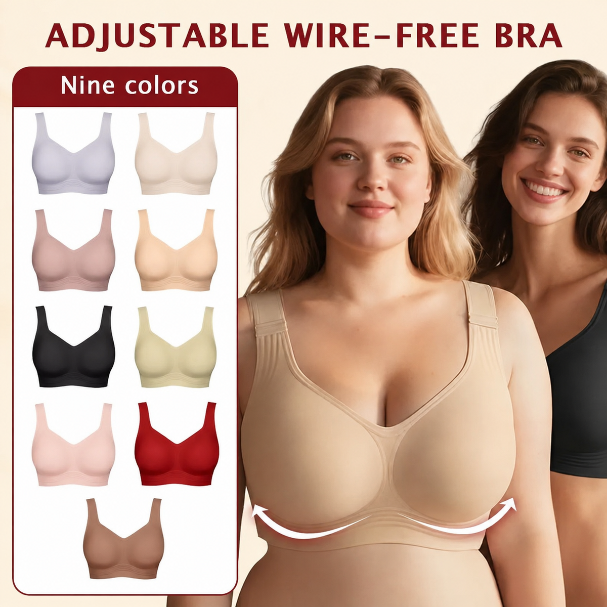 LAST DAY SALE 70% OFF - Super firming Wirefree Bra