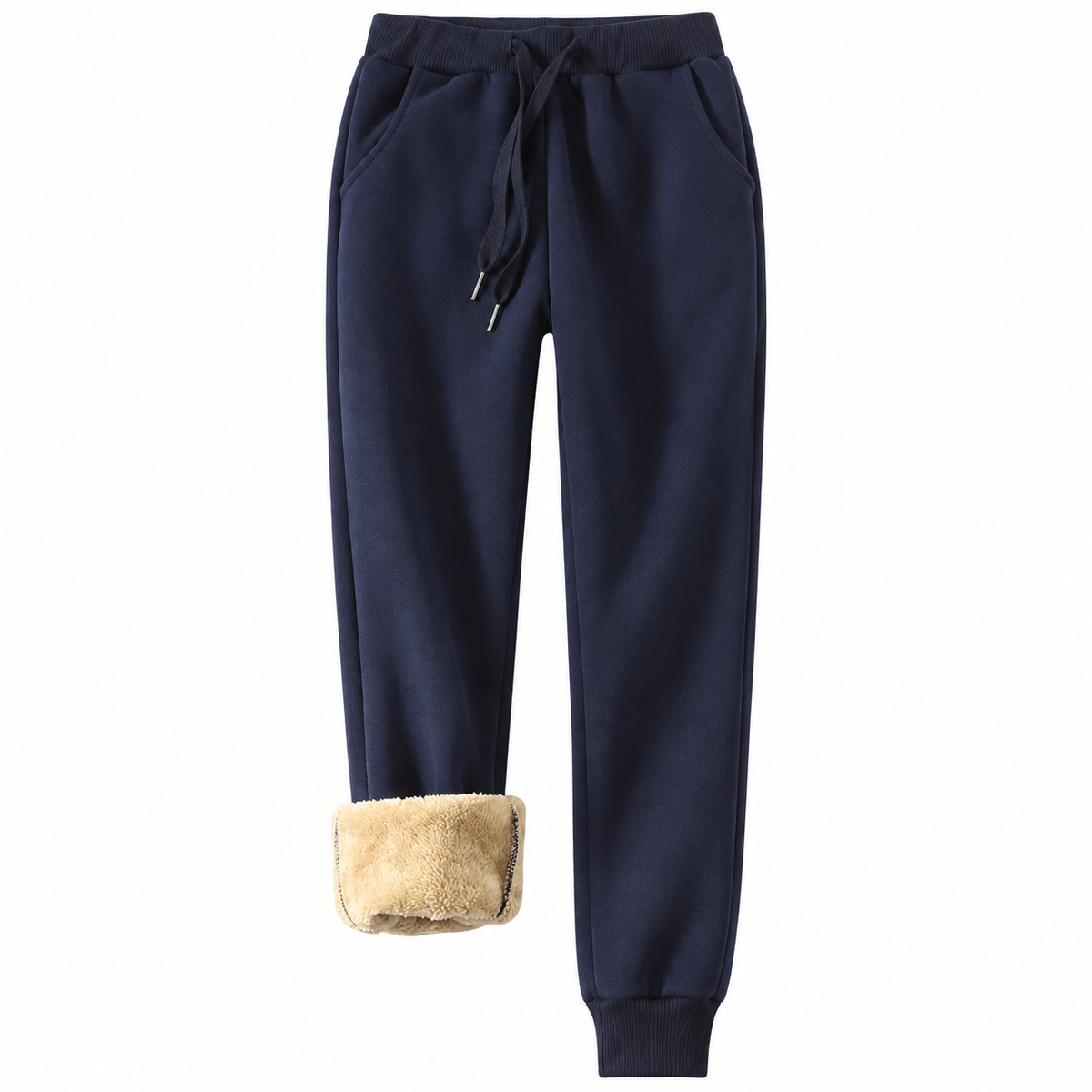Women's Warm Sherpa Lined Athletic Sweatpants Jogger Fleece Pants