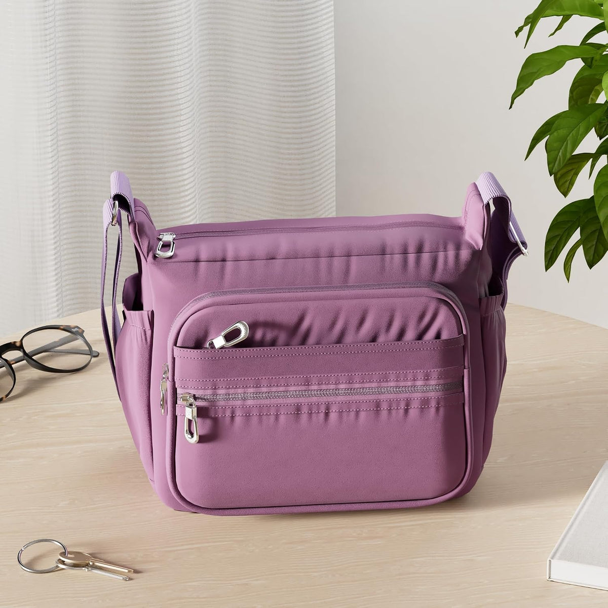 🔥 SALE 58% OFF🔥 – Crossbody Bag for Women, Waterproof Multi-Pocket Nylon Purse