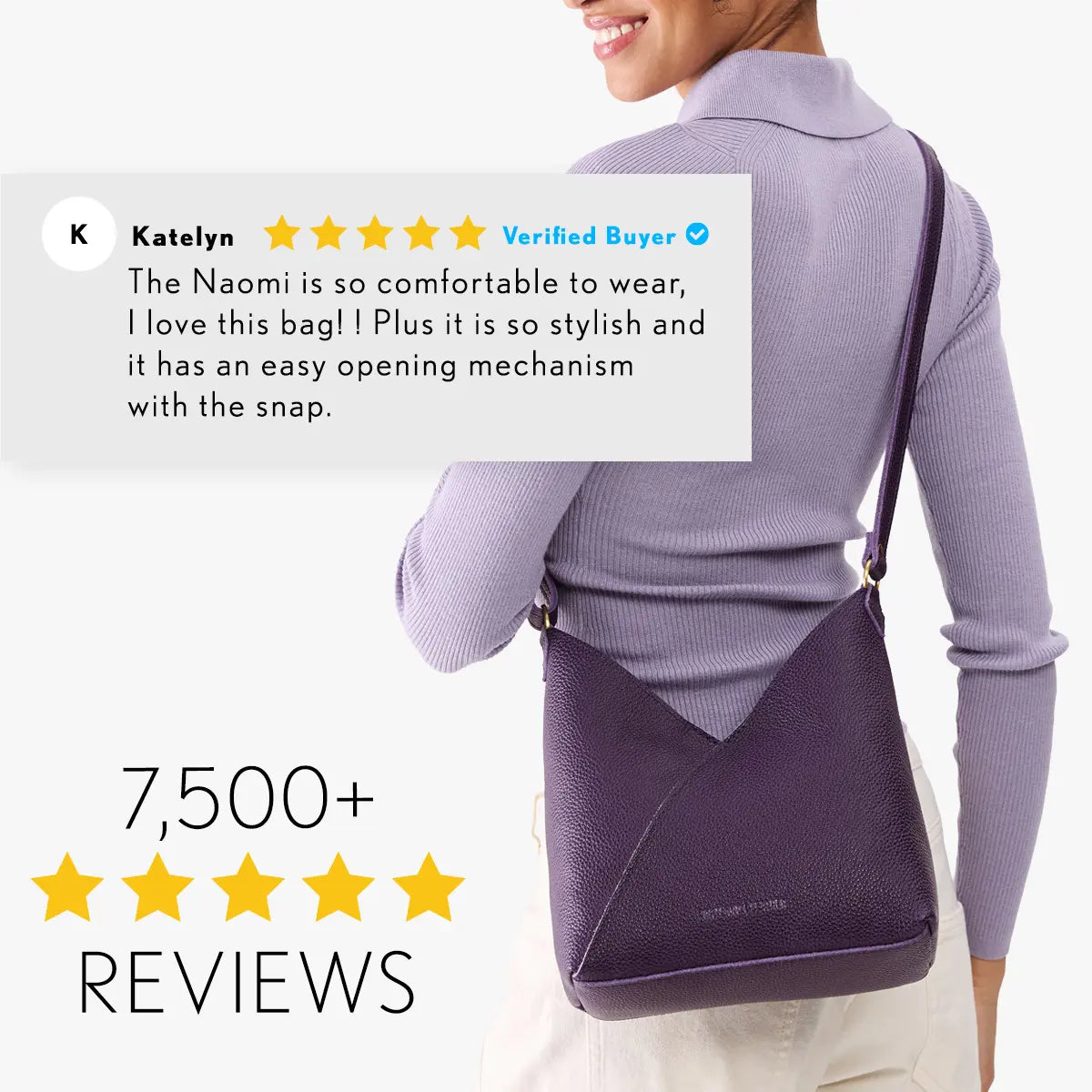 Portland Leather Naomi Shoulder & Crossbody Bag