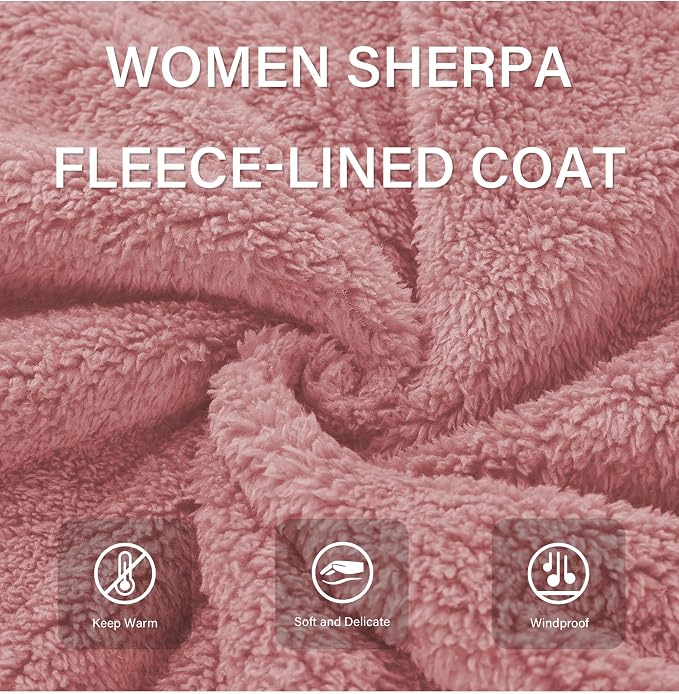 2026 Women’s Cozy Teddy Fleece Hooded Jacket – Warm Zip-Up Plush Cardigan