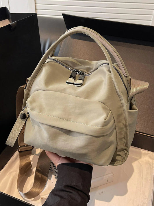 Women's Solid-Color Shoulder & Crossbody Bag