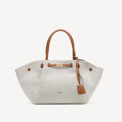 NEWBELLA Marella M Collapsible PU Leather Tote Bag