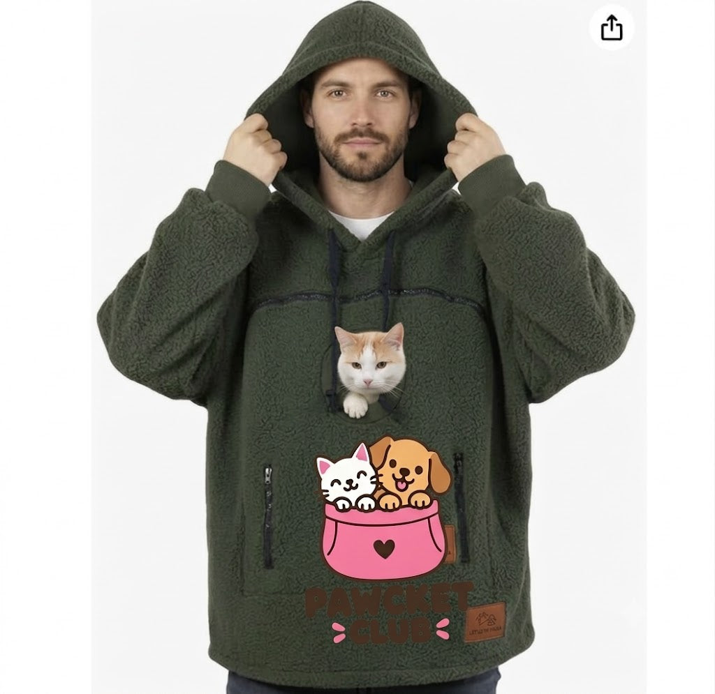 Pawcket Club™ The Kitty Hoodie 🐈