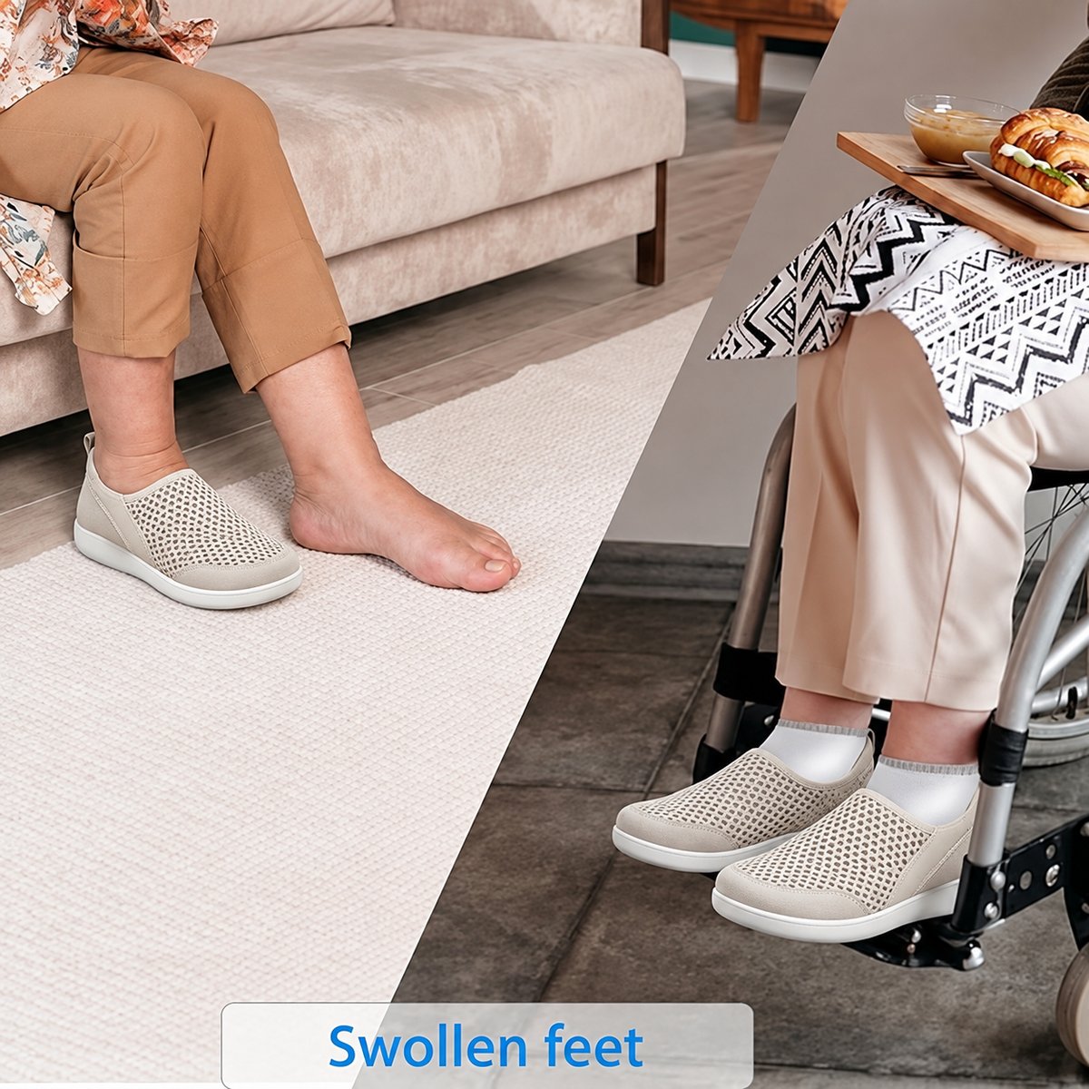 🔥Last Day Sale 55%🔥 2026 ComfortStep™ Extra Wide Toe Adjustable Walking Shoes – Lightweight, Breathable & Non-Slip