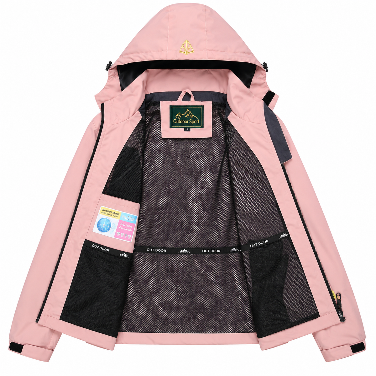 Women’s Versatile All-Weather Jacket – Lightweight Comfort for Every Adventure