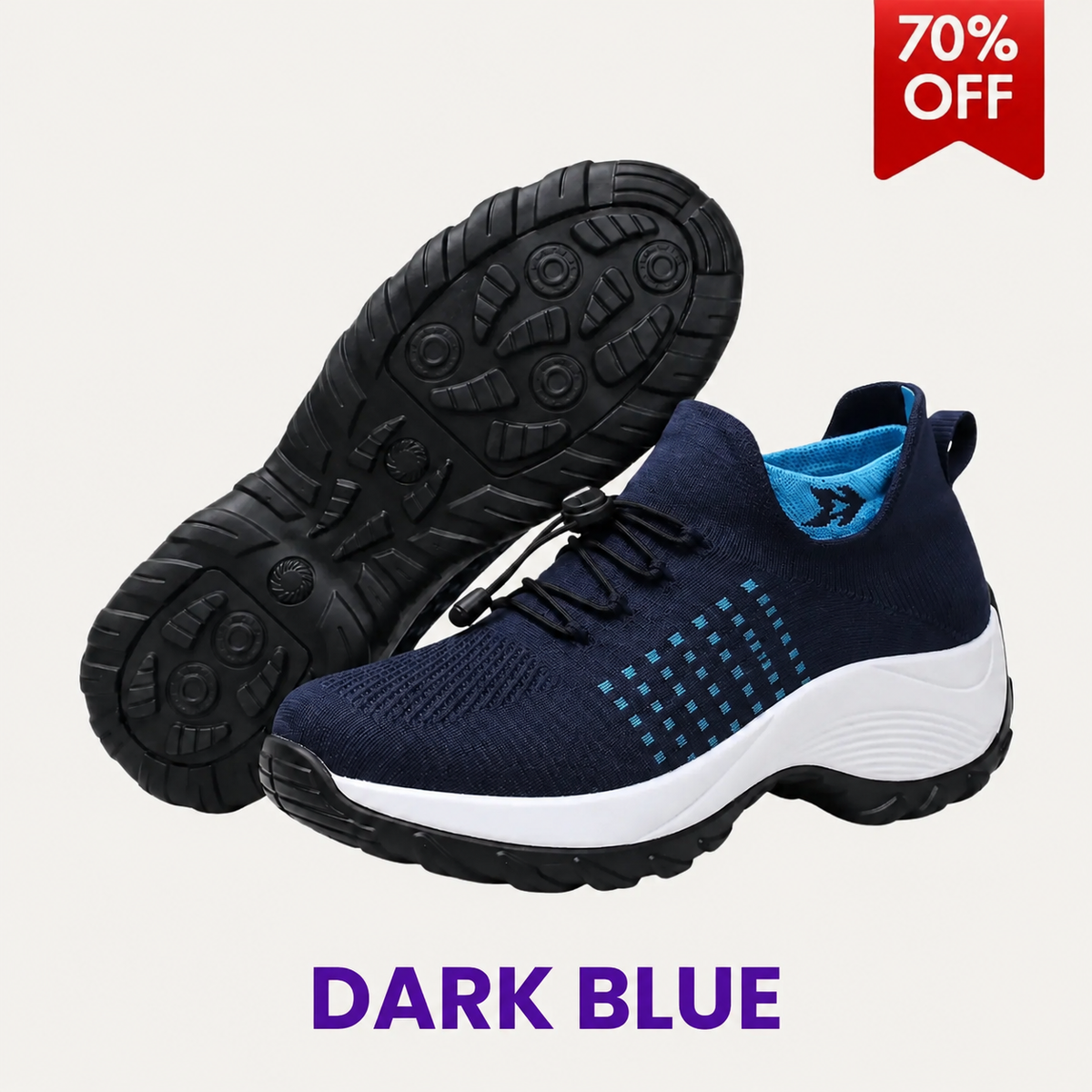 KAVEROX - Stretch Cushion Comfort & Relief All Day Walking Shoes