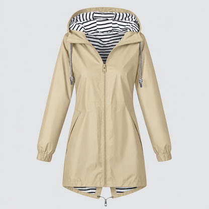 🌧️ Ready When the Weather Turns⚡️Women's Waterproof Hooded Outdoor Jacket