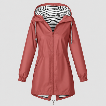 🌧️ Ready When the Weather Turns⚡️Women's Waterproof Hooded Outdoor Jacket