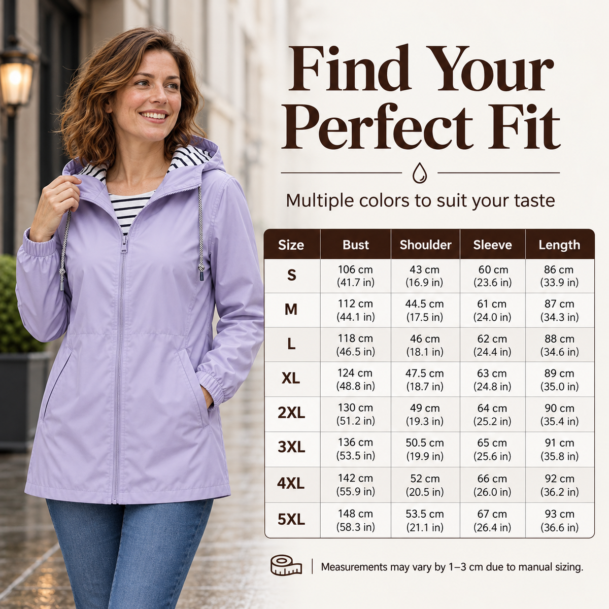 🌧️ Ready When the Weather Turns⚡️Women's Waterproof Hooded Outdoor Jacket