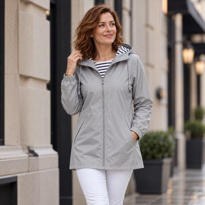 🌧️ Ready When the Weather Turns⚡️Women's Waterproof Hooded Outdoor Jacket