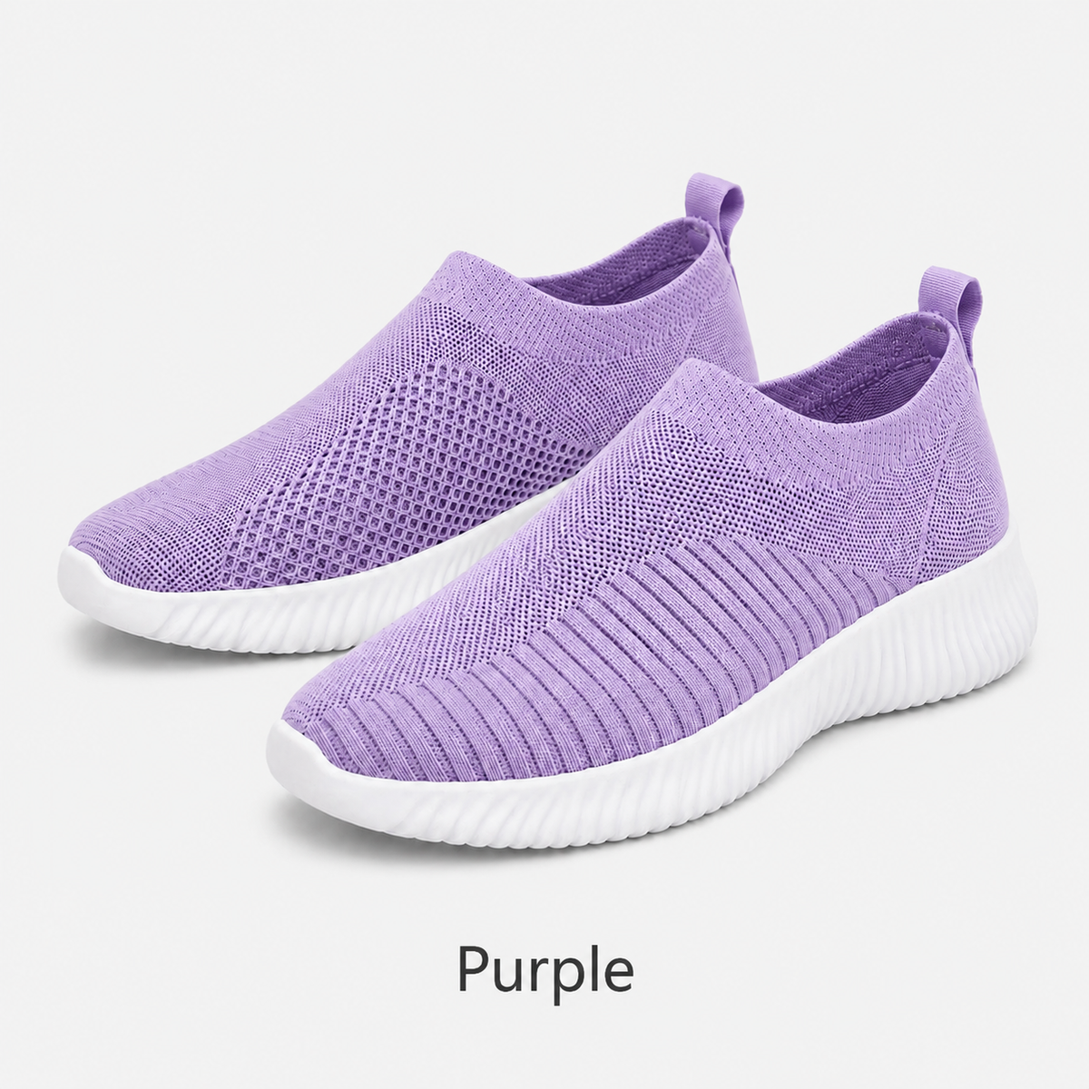 Stretch Knit Slip-On