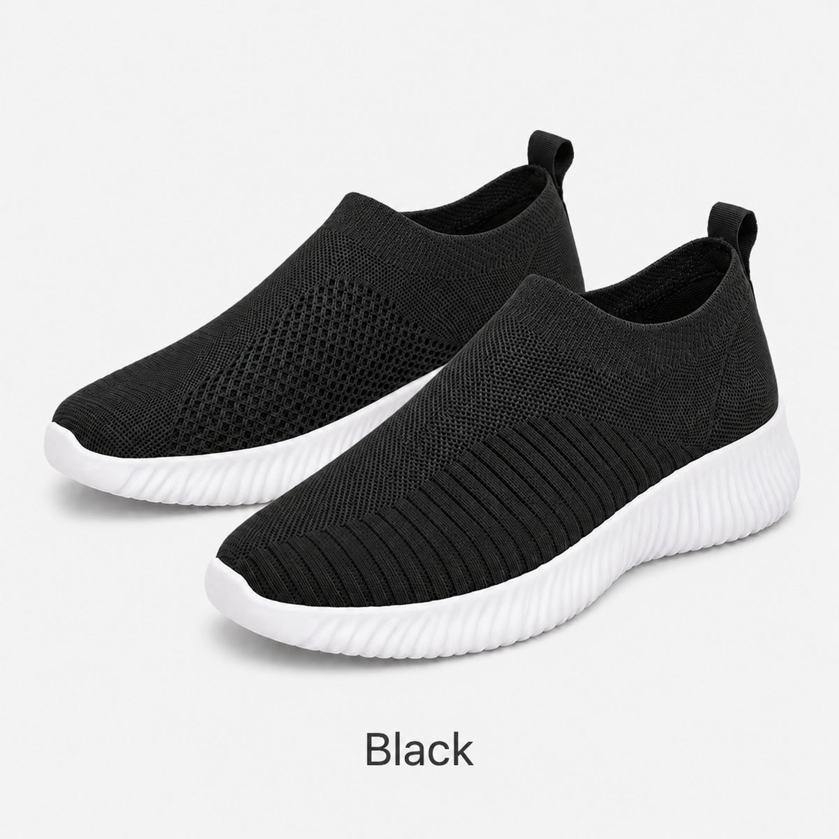 Stretch Knit Slip-On