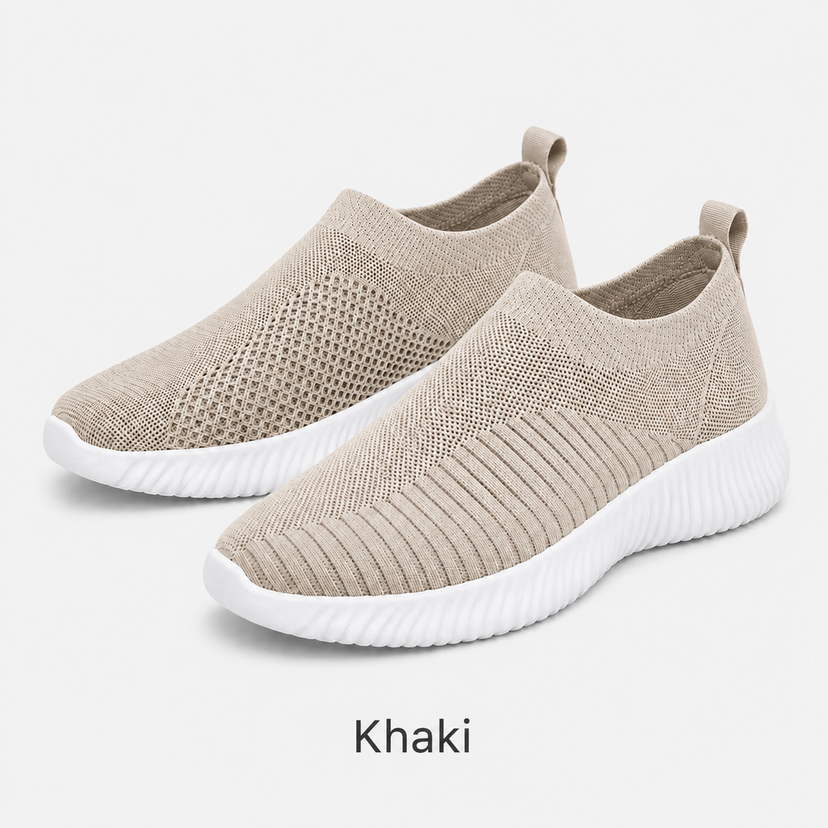 Stretch Knit Slip-On
