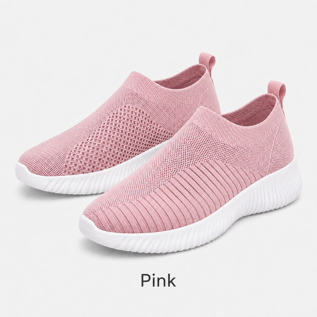 Stretch Knit Slip-On