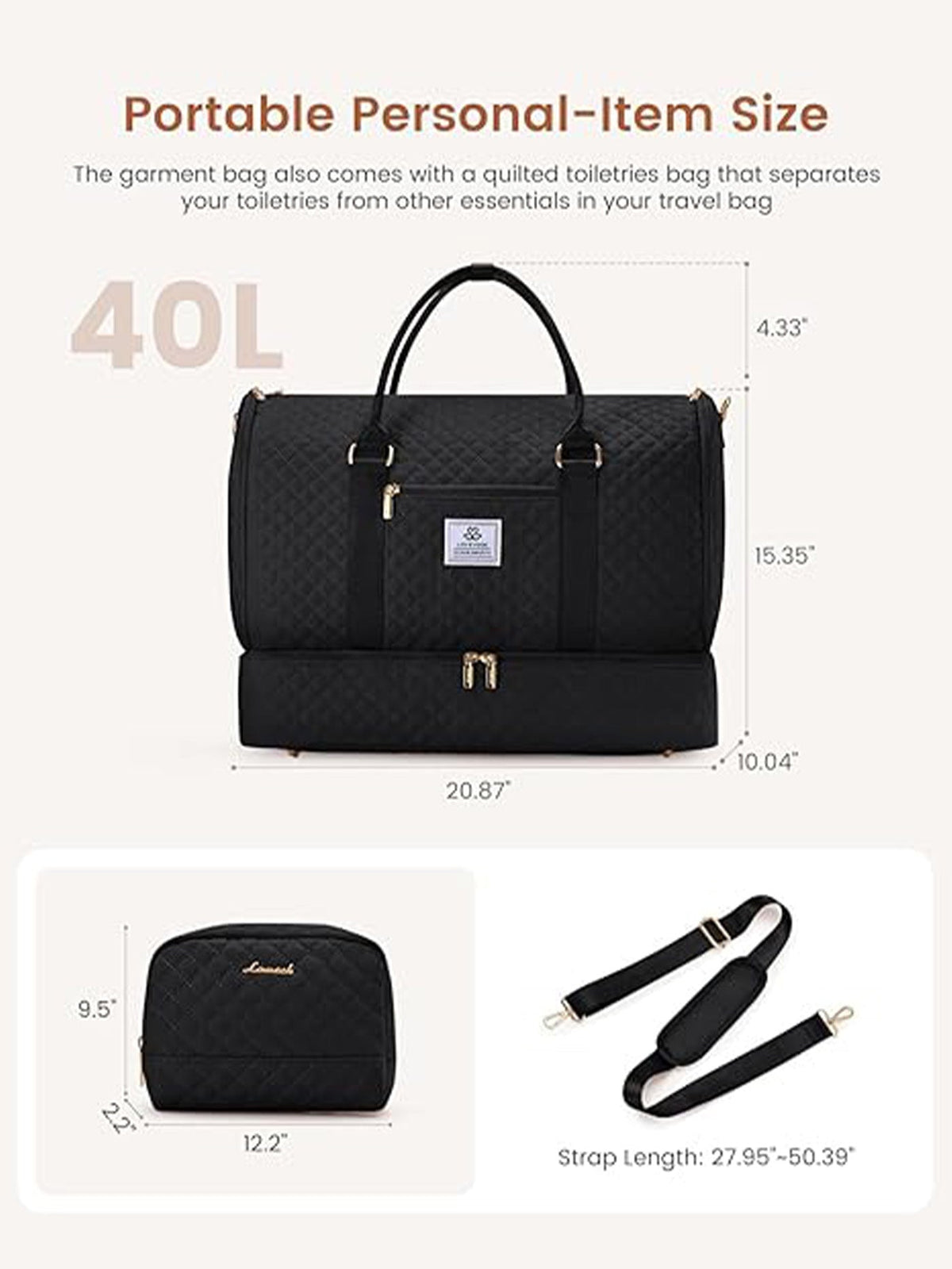 Convertible Garment Bag
