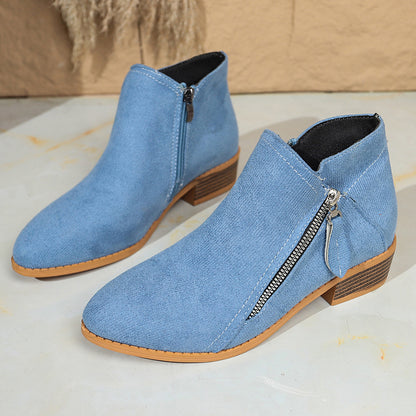 Women’s EasyStyle Low-Heel Ankle Boots