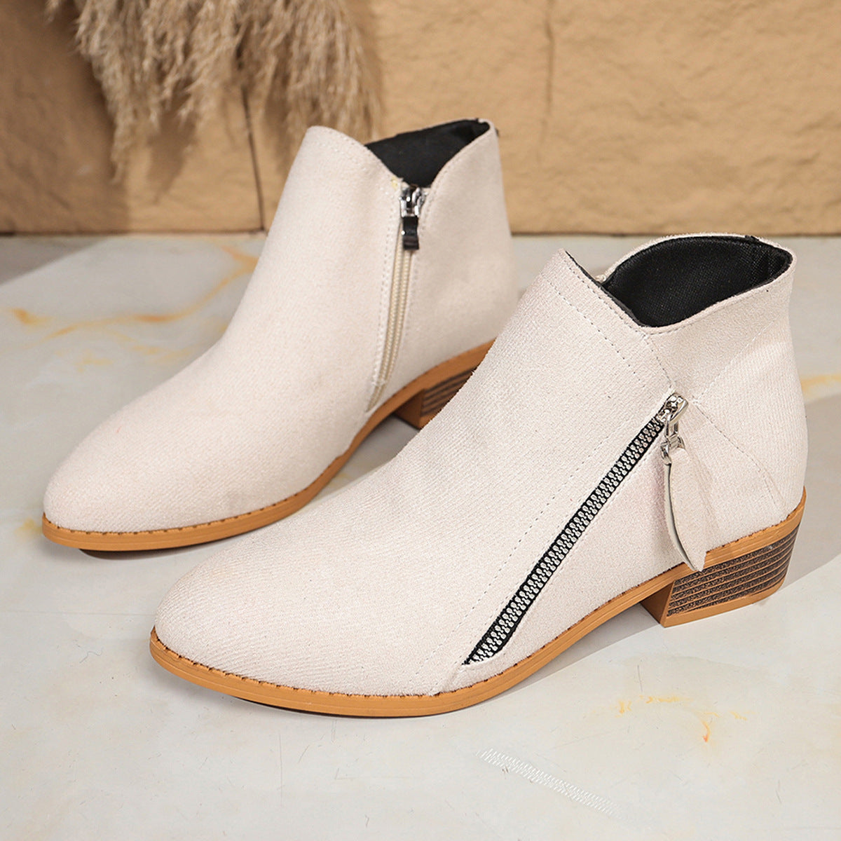 Women’s EasyStyle Low-Heel Ankle Boots