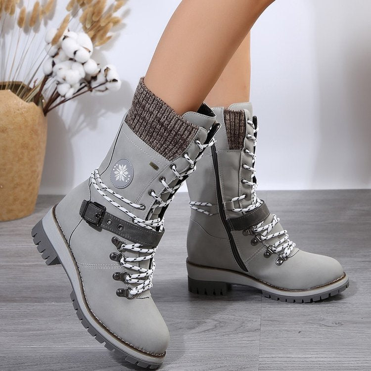 🔥 Last Day: 60% Off! ⏰ 👢 Women’s Waterproof Knee-High Snow Boots 🎁