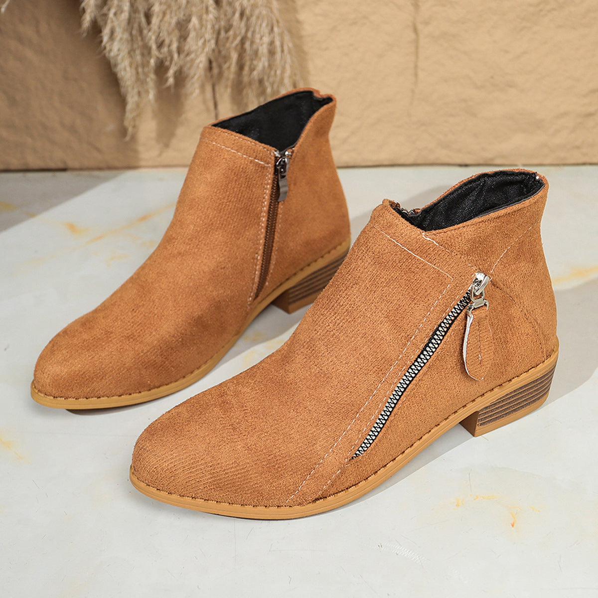 Women’s EasyStyle Low-Heel Ankle Boots