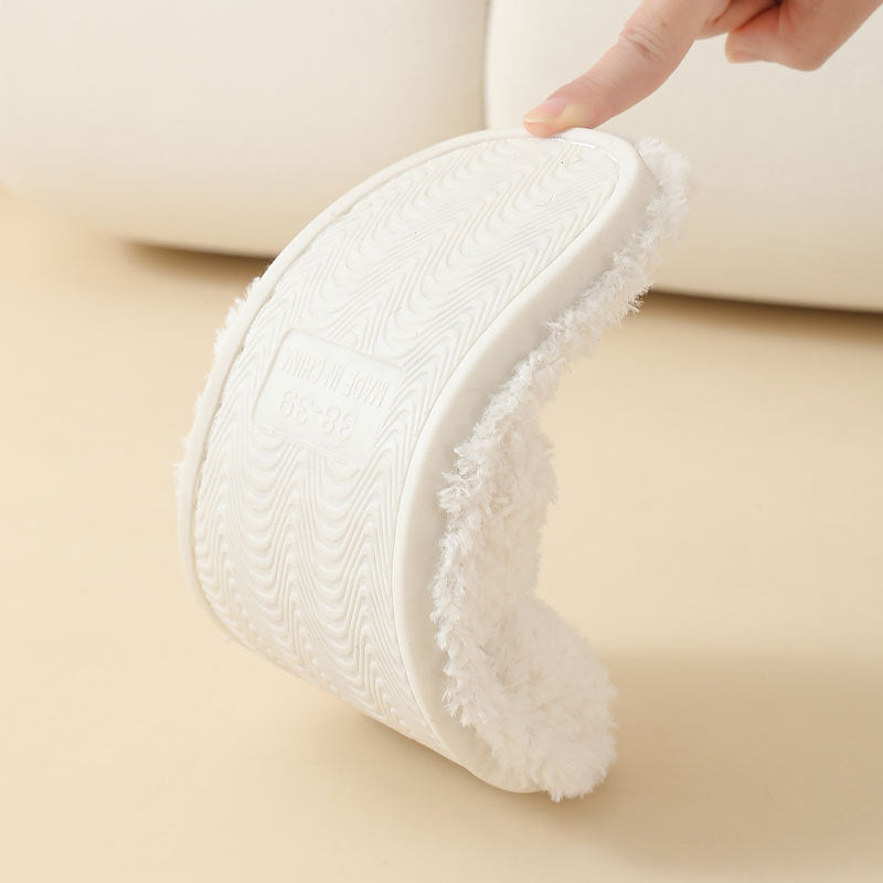 Women’s CloudSoft Crisscross Fuzzy Slippers