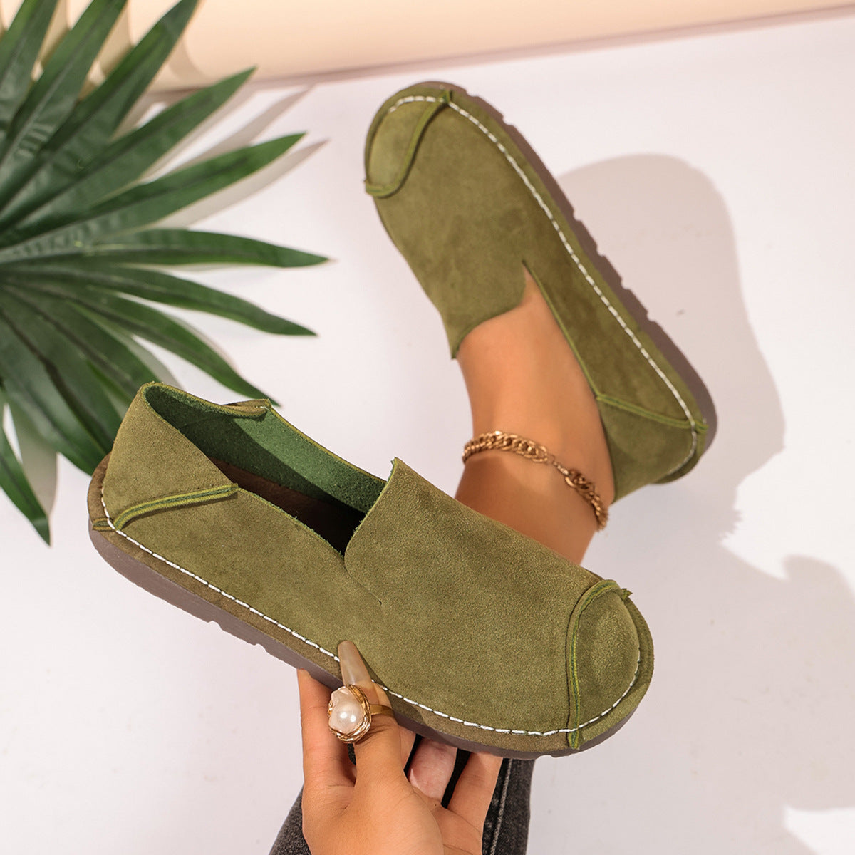 💥 Mega Sale - 50% OFF Best Sellers Today Only! 💥Women’s Wide Fit Comfort Slip-On Shoe