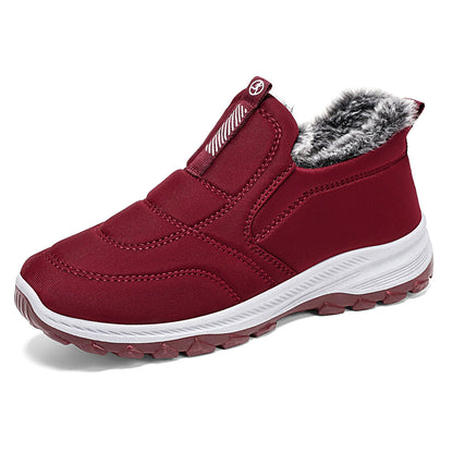 2026 New Arrival – Women’s Warm Fur-Lined Snow Boots | Lightweight Waterproof Slip-On Ankle Boots for Fall & Winter