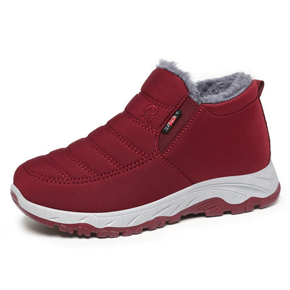Women’s Comfort Winter Boots – Warm Fleece-Lined Everyday Walking Shoes
