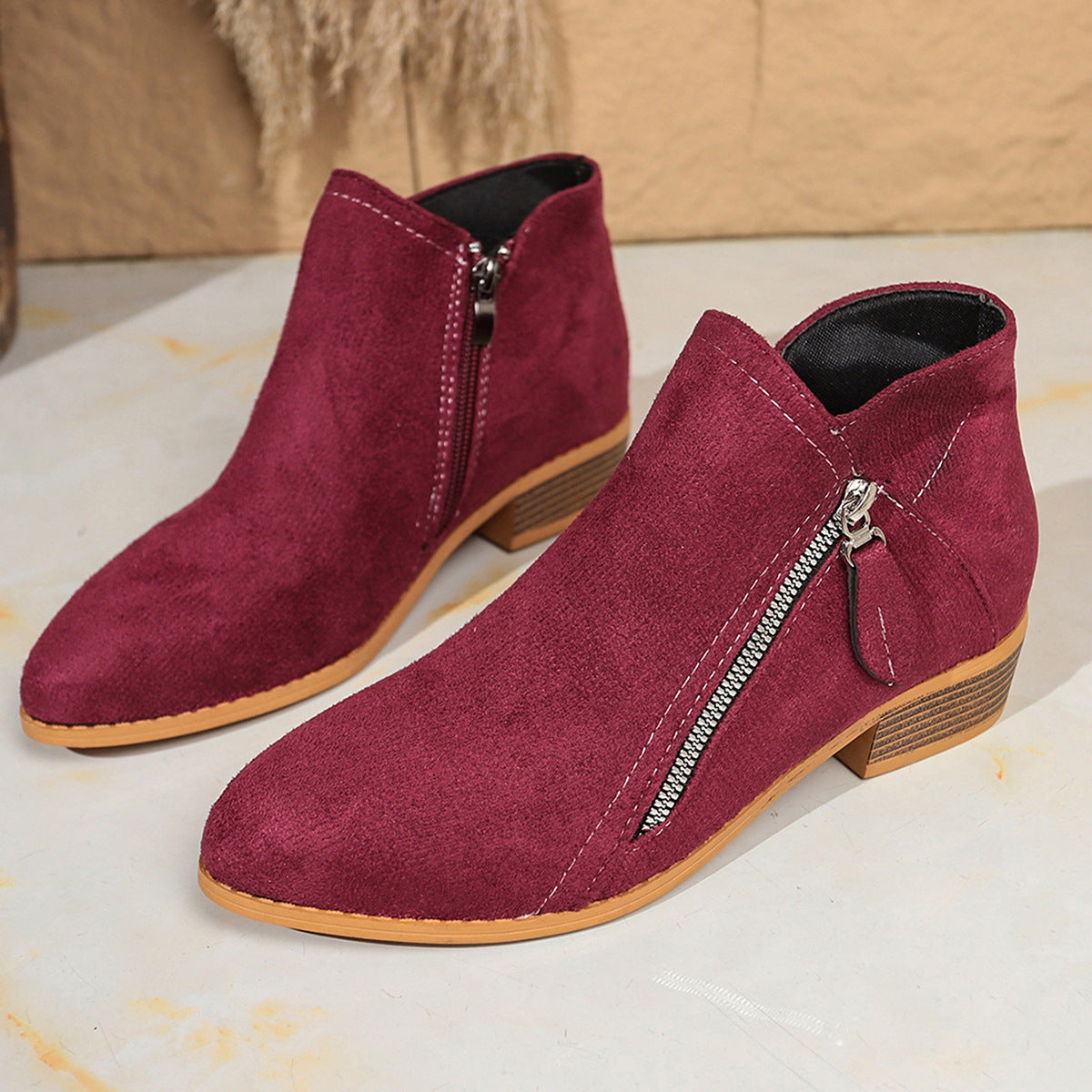 Women’s EasyStyle Low-Heel Ankle Boots
