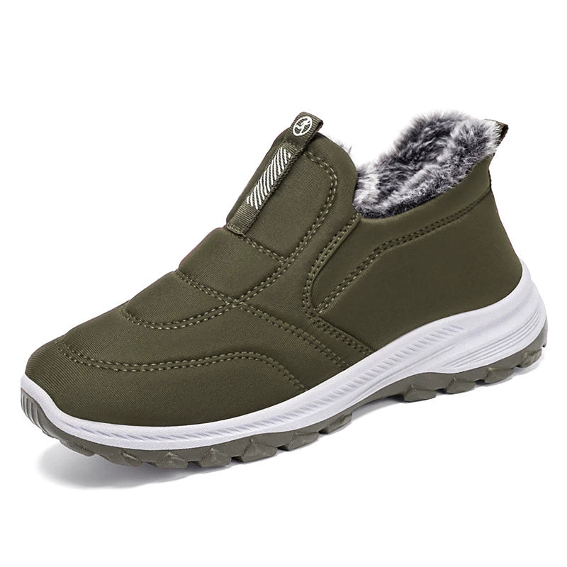 2026 New Arrival – Women’s Warm Fur-Lined Snow Boots | Lightweight Waterproof Slip-On Ankle Boots for Fall & Winter