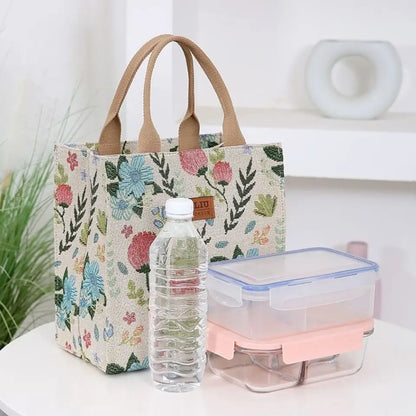 Women's Floral Insulated Lunch Bag