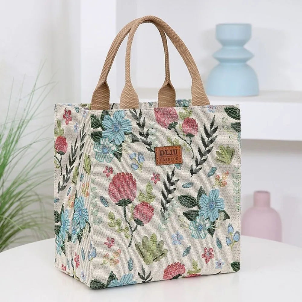 Women's Floral Insulated Lunch Bag