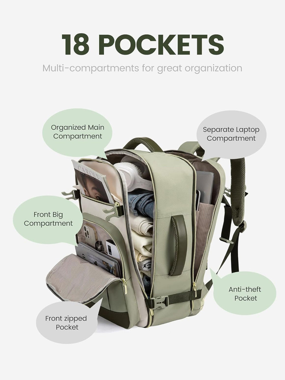 Travel Backpack 40L/50L