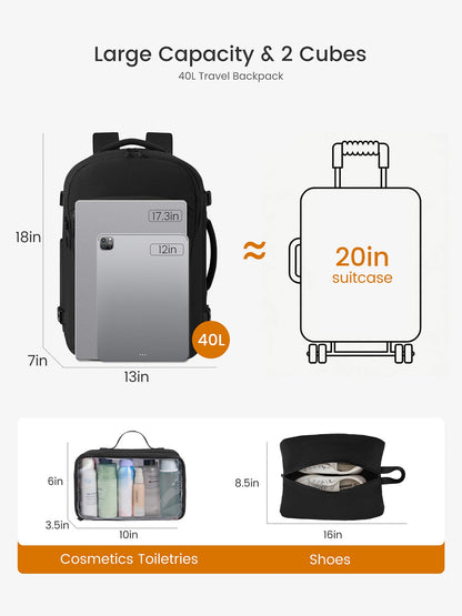 Travel Backpack Bag 40L/50L