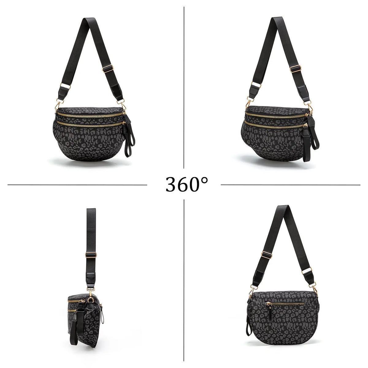 MEXS 11L Crossbody Bum Bag for Women
